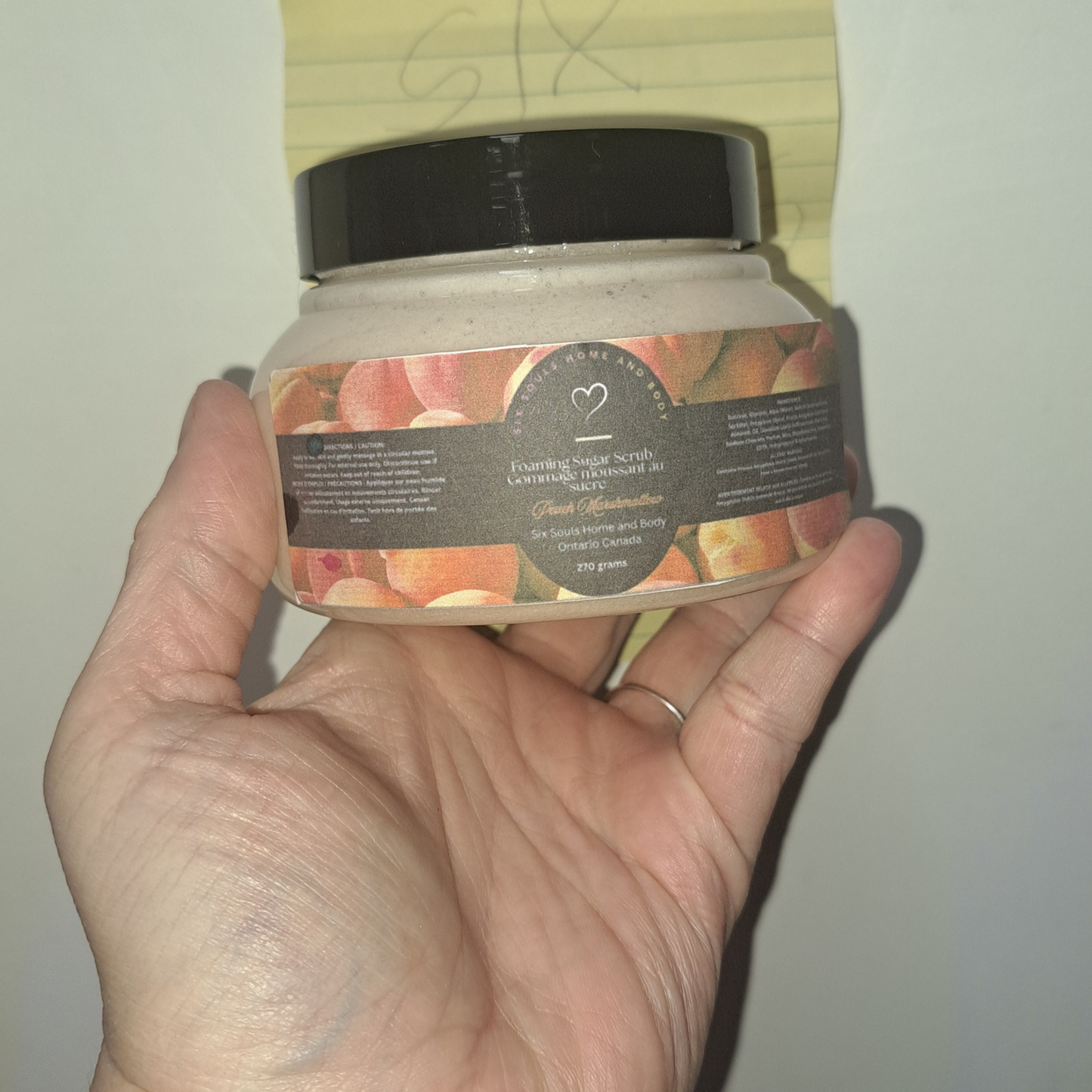 Foaming Sugar Scrub